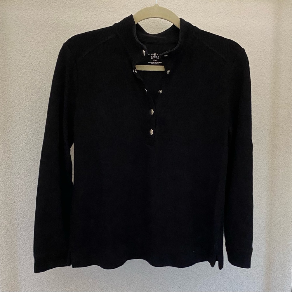 Button up sweater